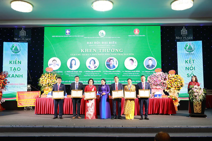 Thái Nguyên tổ chức Đại hội Hiệp hội Doanh nghiệp nhỏ và vừa - Ảnh 8.