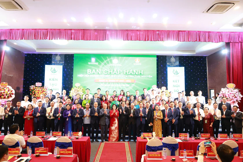 Thái Nguyên tổ chức Đại hội Hiệp hội Doanh nghiệp nhỏ và vừa - Ảnh 7.