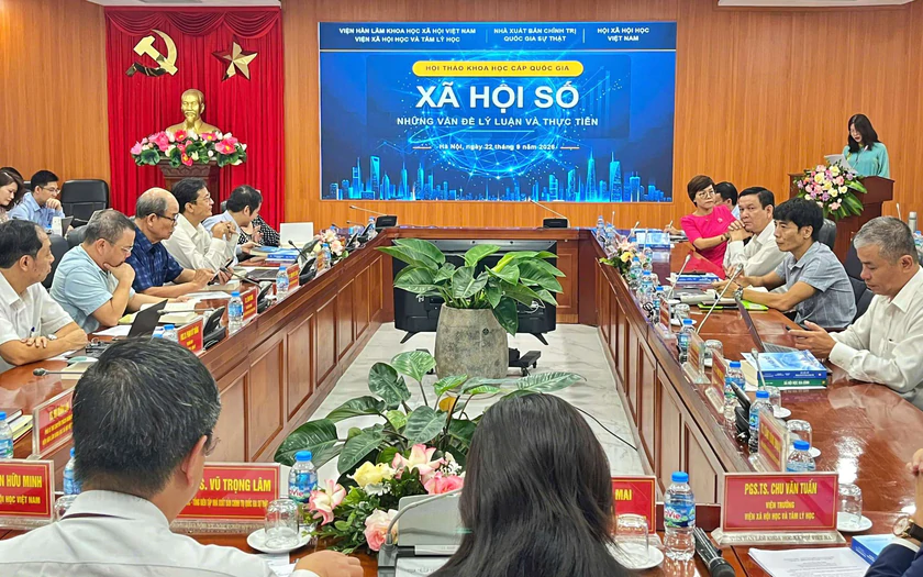 Hội thảo khoa học Quốc gia "X&atilde; hội số: Những vấn đề l&yacute; luận v&agrave; thực tiễn" - Ảnh 1.
