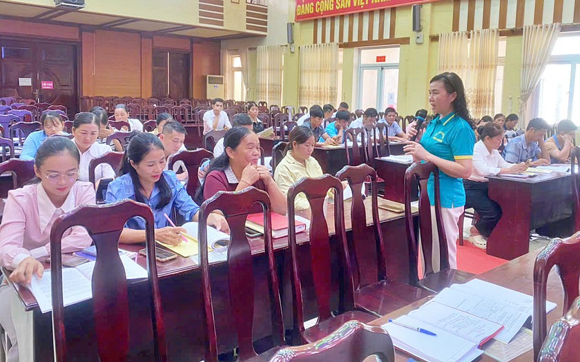 Hội Khuyến học Tuy&ecirc;n Quang tập huấn nghiệp vụ c&ocirc;ng t&aacute;c khuyến học cho c&aacute;n bộ cơ sở - Ảnh 4.