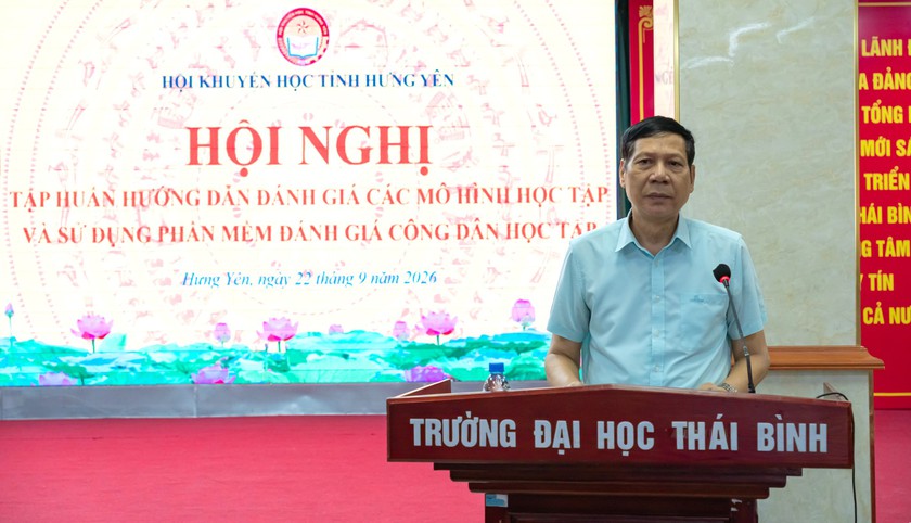 Hội Khuyến học Hưng Y&ecirc;n đẩy mạnh ứng dụng c&ocirc;ng nghệ số, n&acirc;ng cao chất lượng đ&aacute;nh gi&aacute; c&aacute;c m&ocirc; h&igrave;nh học tập - Ảnh 1.