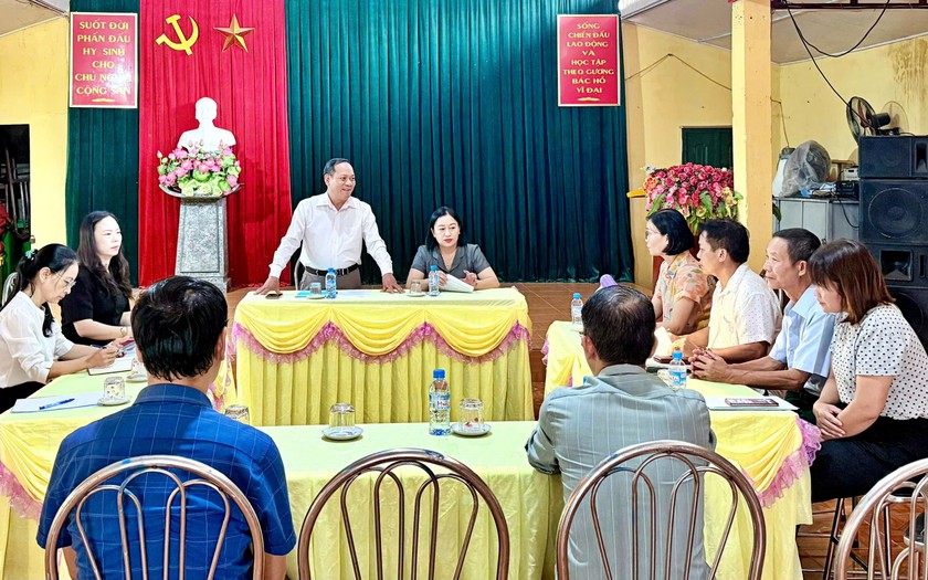 Hội Khuyến học L&agrave;o Cai tăng cường kiểm tra, khảo s&aacute;t c&ocirc;ng t&aacute;c khuyến học, khuyến t&agrave;i tại cơ sở - Ảnh 1.