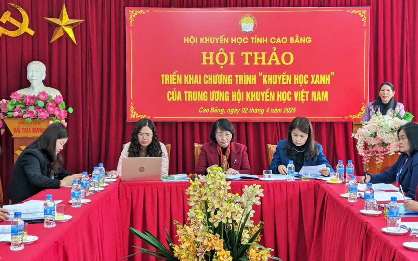 Khuyến học Cao Bằng bền bỉ với b&agrave;i to&aacute;n kh&oacute; x&acirc;y dựng x&atilde; hội học tập nơi non cao - Ảnh 2.