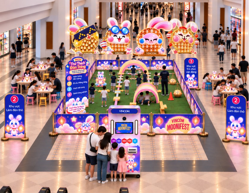 Từ rước đ&egrave;n đến &ldquo;rước may&rdquo;: Vincom Moonifest biến m&ugrave;a trăng th&agrave;nh cuộc vui đa trải nghiệm- Ảnh 3.