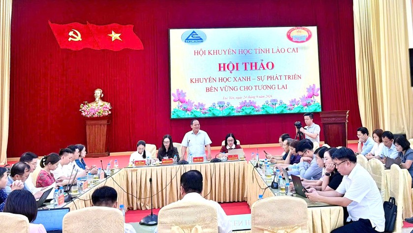 L&agrave;o Cai đẩy mạnh khuyến học xanh gắn với ph&aacute;t triển bền vững - Ảnh 1.
