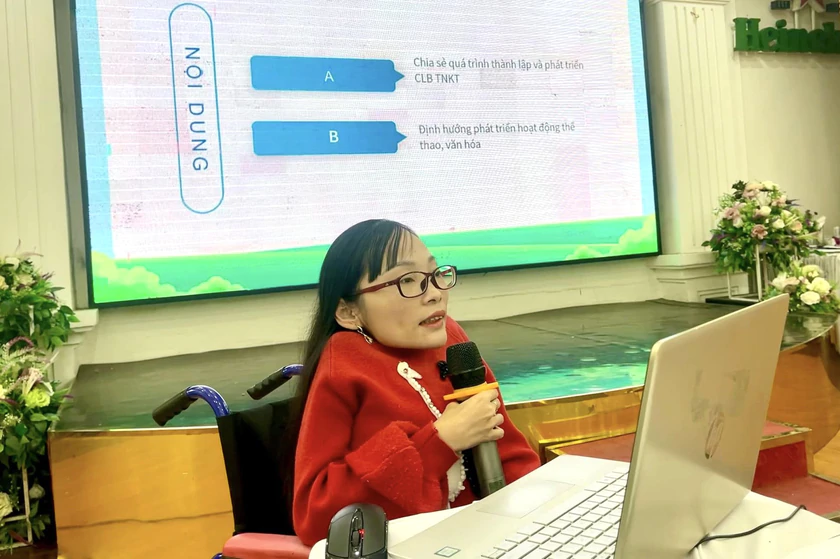Cô giáo xương thủy tinh Nguyễn Thị Ngọc Tâm: Ngừng đi học không có nghĩa là ngừng ước mơ - Ảnh 7.