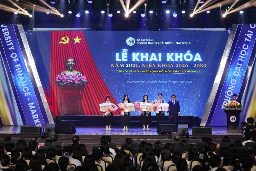 Trường Đại học Tài chính - Marketing khai khóa 2026: Tiếp nối tự hào – Khát vọng đổi mới – Kiến tạo tương lai - Ảnh 2.