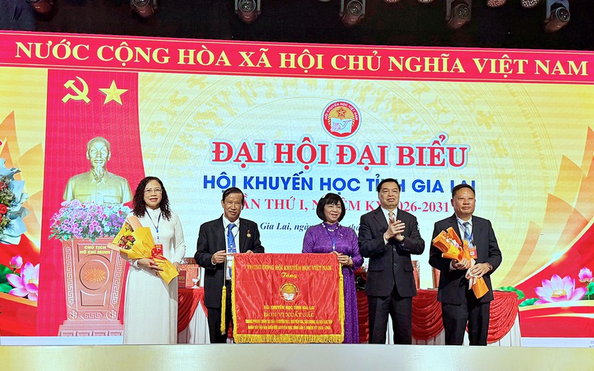 Đại hội đại biểu Hội Khuyến học Gia Lai lần thứ I quyết t&acirc;m đột ph&aacute; x&acirc;y dựng x&atilde; hội học tập - Ảnh 1.