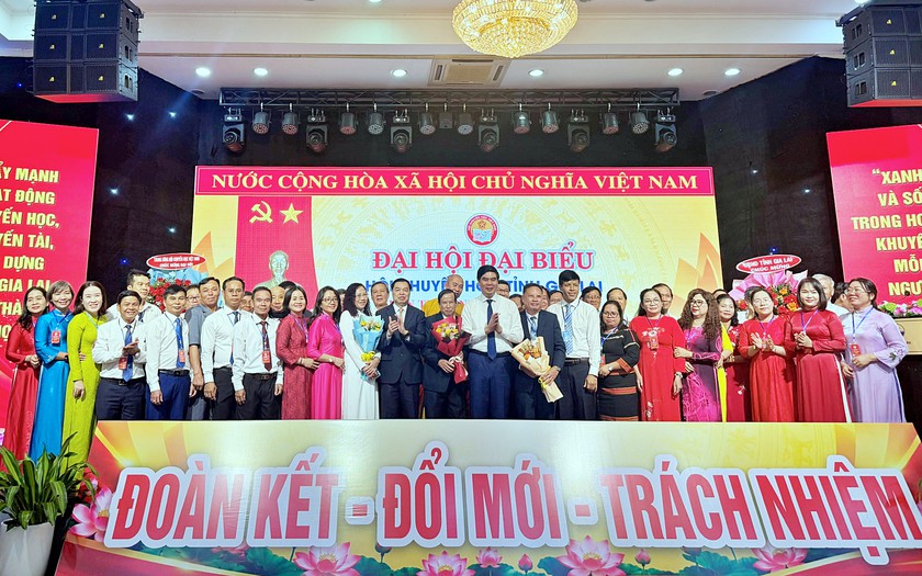 Đại hội đại biểu Hội Khuyến học Gia Lai lần thứ I quyết t&acirc;m đột ph&aacute; x&acirc;y dựng x&atilde; hội học tập - Ảnh 6.