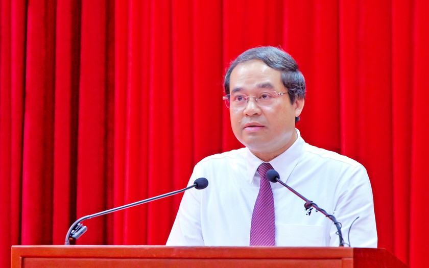Hội thảo khoa học kỷ niệm 150 năm Ng&agrave;y sinh nh&agrave; b&aacute;o Huỳnh Th&uacute;c Kh&aacute;ng - Ảnh 2.