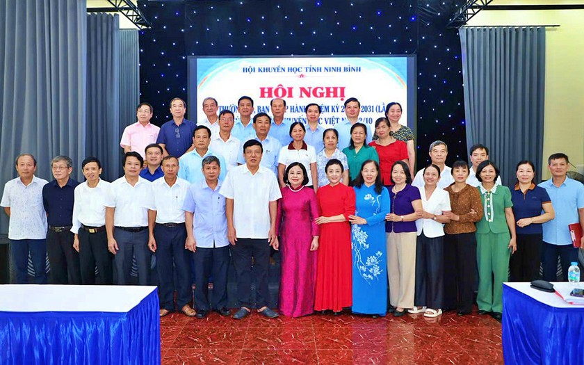 Hội nghị Ban Thường vụ, Ban Chấp hành Hội Khuyến học Ninh Bình lần thứ 2, nhiệm kỳ 2026-2031 - Ảnh 6.