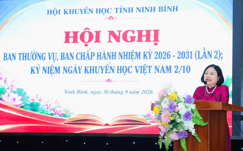 Hội nghị Ban Thường vụ, Ban Chấp hành Hội Khuyến học Ninh Bình lần thứ 2, nhiệm kỳ 2026-2031 - Ảnh 1.