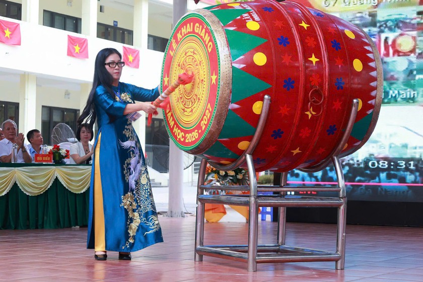 Th&aacute;i Nguy&ecirc;n tưng bừng khai giảng năm học 2026-2027 - Ảnh 8.