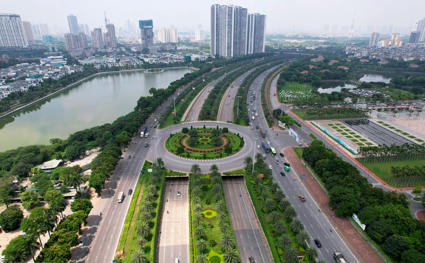 Hướng dẫn di chuyển khi Đại lộ Thăng Long sửa chữa trong 45 ng&agrave;y- Ảnh 1.