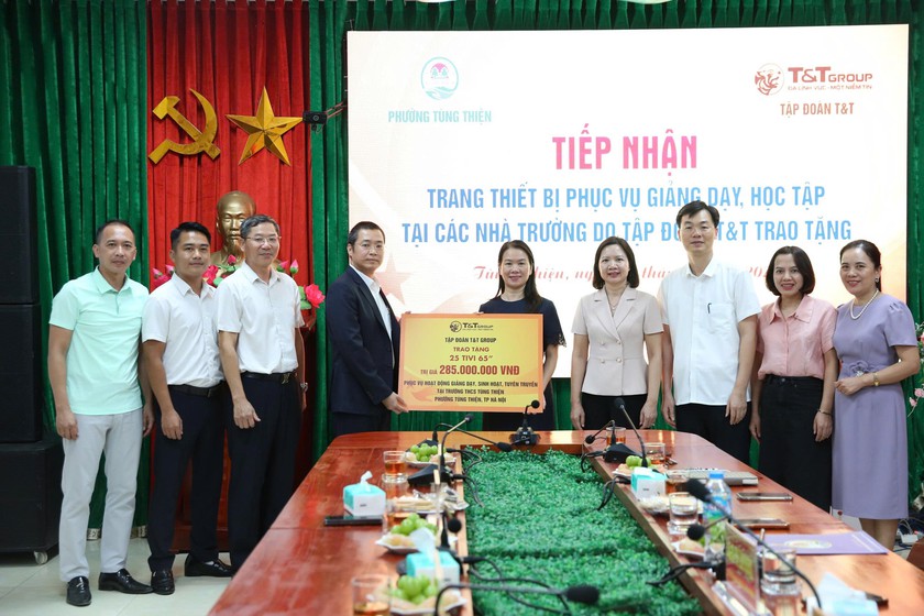 T&T Group đồng h&agrave;nh c&ugrave;ng ng&agrave;nh gi&aacute;o dục trong ng&agrave;y khai giảng năm học 2026 - 2027 - Ảnh 1.
