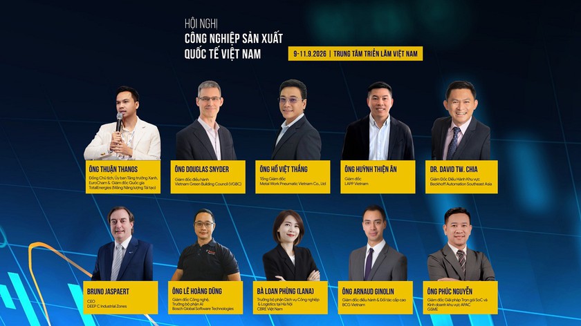 Từ AI đến sản xuất xanh: Những b&agrave;i to&aacute;n lớn tại Hội nghị C&ocirc;ng nghiệp Sản xuất Quốc tế Việt Nam 2026- Ảnh 2.