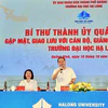 Quảng Ninh tin tưởng vào nguồn nhân lực trẻ, có tri thức tại Trường Đại học Hạ Long