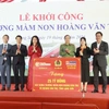 T&T Group và SHB đồng hành cùng Bộ Công an xây dựng Trường mầm non Hoàng Văn Thụ tại Lạng Sơn