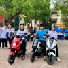 Học sinh Bắc Ninh thích thú “thử tận tay” dàn xe điện VinFast tại “Phủ xanh trường học 2026”