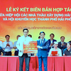 Hội Khuyến học và Hiệp hội nhà thầu xây dựng Hải Phòng ra mắt chương trình "Ươm mầm tài năng"