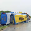 Yêu cầu khẩn trương điều tra, làm rõ nguyên nhân vụ lật xe trên cao tốc Pháp Vân - Cầu Giẽ