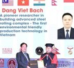 Doanh nhân Việt lập kỷ lục thế giới về sản xuất thép bằng công nghệ thân thiện môi trường