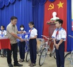 Bạc Liêu: Trao 50 suất học bổng, 20 xe đạp tặng học sinh hoàn cảnh khó khăn