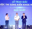 Trao giải cuộc thi "Sáng kiến khoa học 2023", kỷ niệm Ngày Khoa học và Công nghệ Việt Nam 