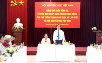Phó Thủ tướng Trần Hồng Hà làm việc với Hội Khuyến học Việt Nam