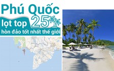 [Infographic] Phú Quốc lọt top 25 hòn đảo tốt nhất thế giới