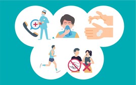 [Infographic] 5 biện pháp phòng chống cúm