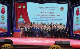 Ngành giáo dục Hà Nội kỷ niệm ngày Nhà giáo Việt Nam và tuyên dương các điển hình tiên tiến