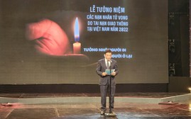 Trang trọng tưởng niệm các nạn nhân tử vong do tai nạn giao thông năm 2022
