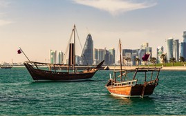 World Cup 2022: Du lịch bằng thuyền Dhow trên vịnh Doha
