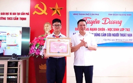 Chủ tịch nước Nguyễn Xuân Phúc gửi thư khen học sinh dũng cảm cứu người