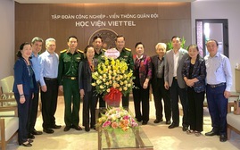 Trung ương Hội Khuyến học Việt Nam thăm và làm việc với Học viện Viettel