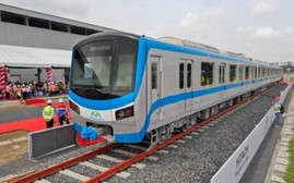 Tuyến metro số 1 - Thành phố Hồ Chí Minh: Sẽ chạy thử cuối tháng 12