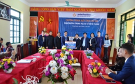 Lào Cai: Ngân hàng Liên Việt tặng 70 bộ máy vi tính cho học sinh vùng cao