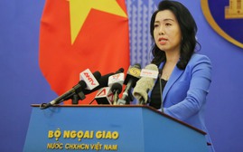 Bộ Ngoại giao phản đối Trung Quốc tập trận lấn vào lãnh hải Việt Nam