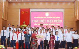 Hội Khuyến học huyện Tam Nông, tỉnh Phú Thọ tổ chức Đại hội nhiệm kỳ mới