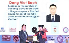 Doanh nhân Việt lập kỷ lục thế giới về sản xuất thép bằng công nghệ thân thiện môi trường