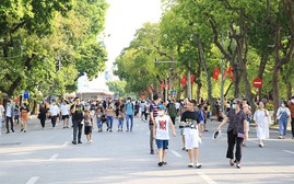 Hơn 420.000 lượt khách du lịch đến Hà Nội dịp nghỉ Lễ Quốc khánh