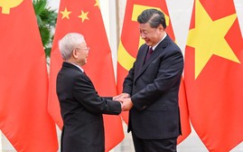 Tổng Bí thư Nguyễn Phú Trọng và Tổng Bí thư, Chủ tịch Trung Quốc Tập Cận Bình trao đổi Thư chúc mừng năm mới