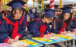 Hải Phòng: Hơn 600 học sinh giỏi, tiêu biểu dự lễ hội Khai bút mùa Xuân
