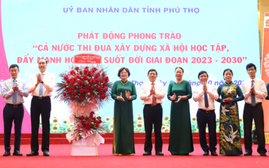 Phú Thọ phấn đấu trở thành Tỉnh học tập giai đoạn 2023-2030