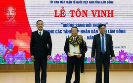 Chủ tịch Hội Khuyến học tỉnh Lâm Đồng Nguyễn Xuân Ngọc được công nhận "Gương sáng đời thường"