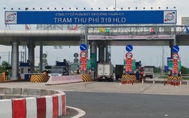 Đường 319 nối cao tốc Thành phố Hồ Chí Minh - Long Thành tăng phí từ 1/1