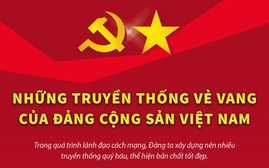 [Infographic] Những truyền thống vẻ vang của Đảng Cộng sản Việt Nam