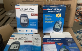 Phát hiện hàng trăm thiết bị đo đường huyết giả mạo nhãn hiệu On Call Plus