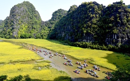 Khai mạc Tuần lễ du lịch Ninh Bình 2023: "Sắc vàng Tam Cốc - Tràng An"